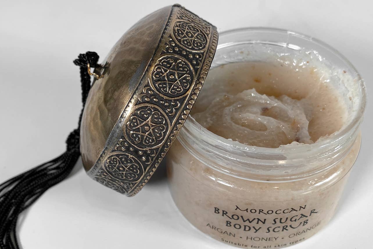 Moroccan Brown Sugar Body Scrub - 100g