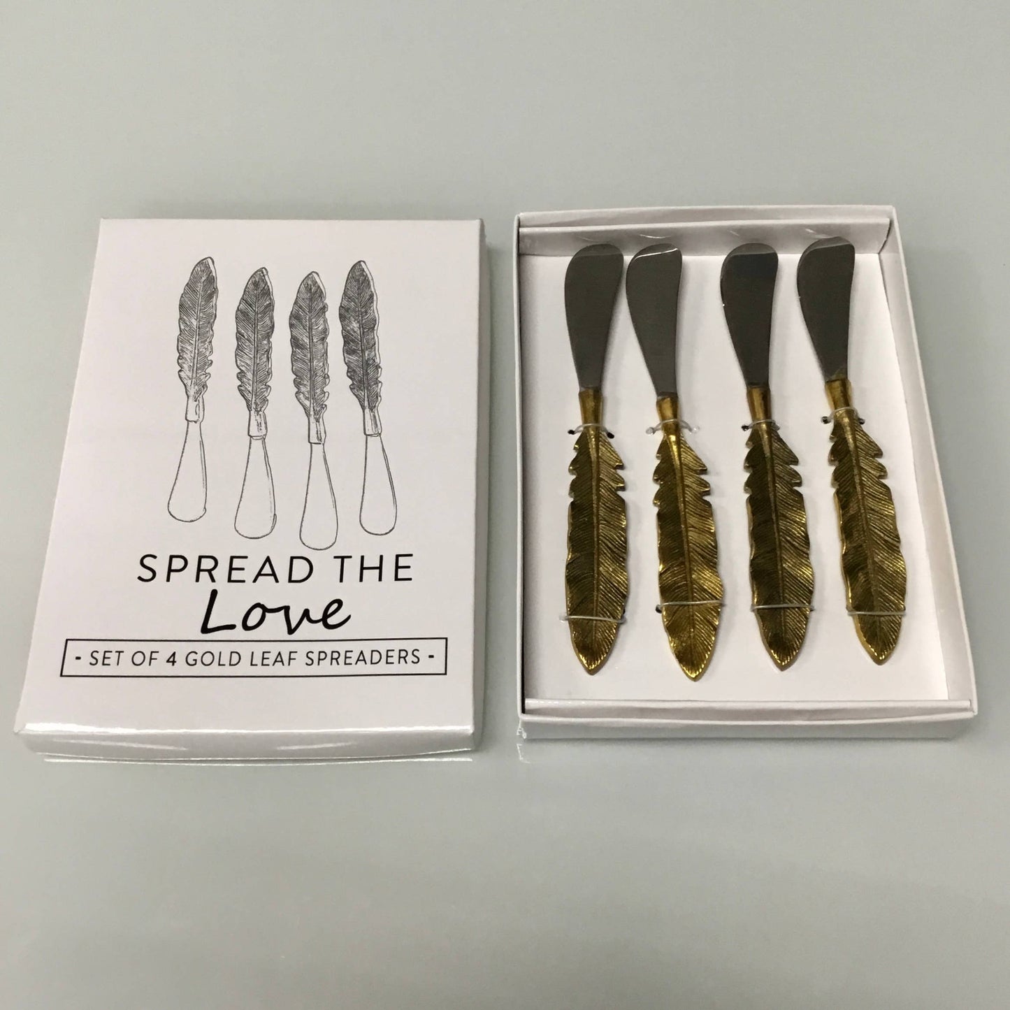Aluminum & Gold Leaf Spreader $4 each
