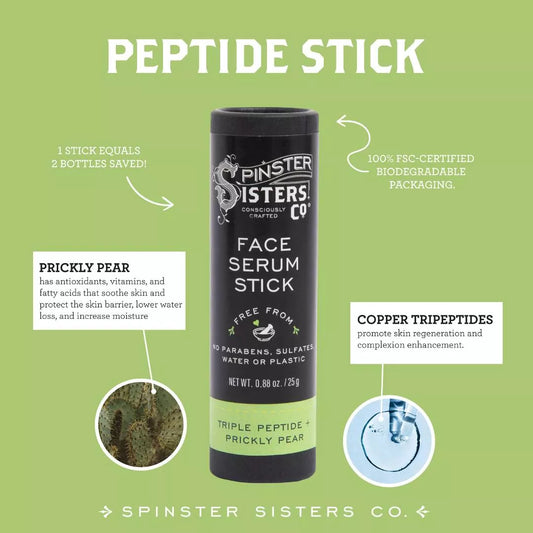 FACE SERUM STICK Triple Peptides + Prickly Pear Oil