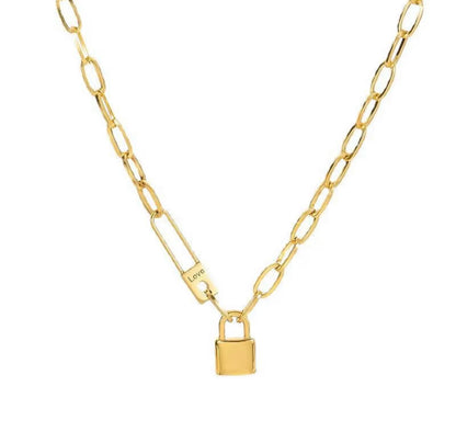 Lock Necklace Waterproof