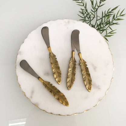 Aluminum & Gold Leaf Spreader $4 each