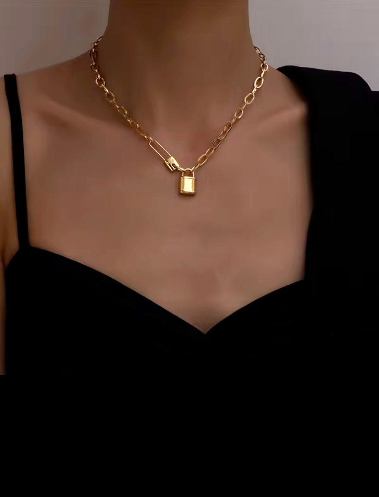 Lock Necklace Waterproof