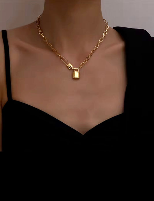 Lock Necklace Waterproof